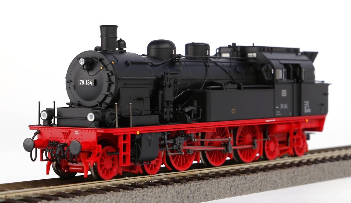 Lokomotive 78 134 der Deutschen Bundesbahn, Revisionsdatum 13.8.62.