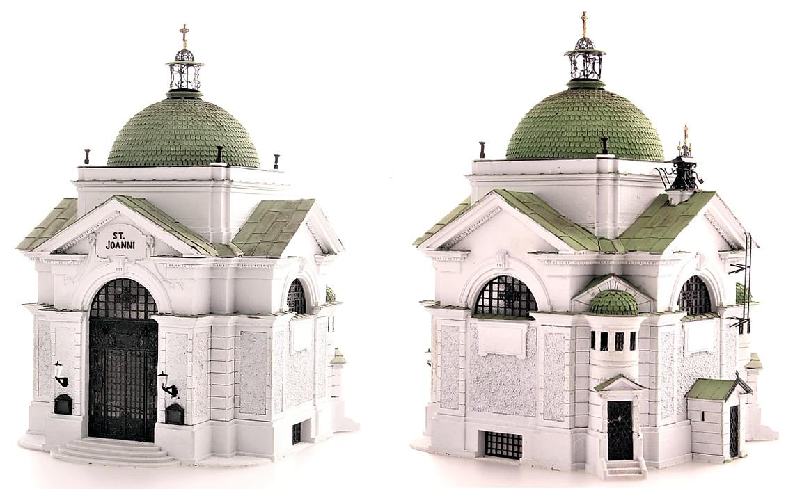 H0-Modell der Johannes Nepomuk Kapelle